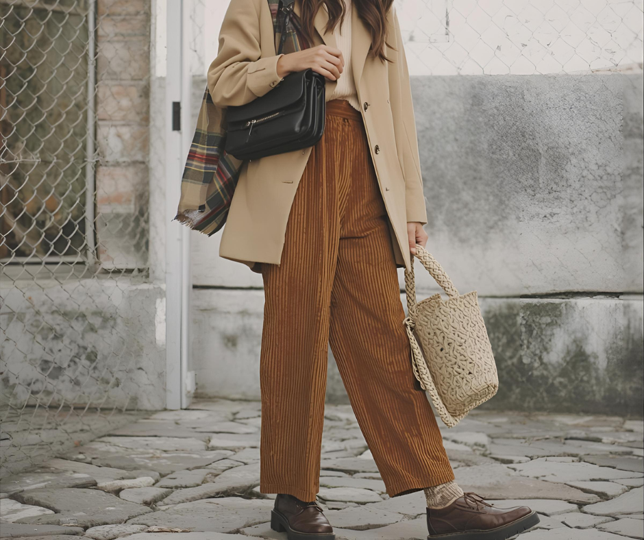 Pantalones de pana: cómo combinar la tendencia cómoda y cálida que regresa este invierno 2025