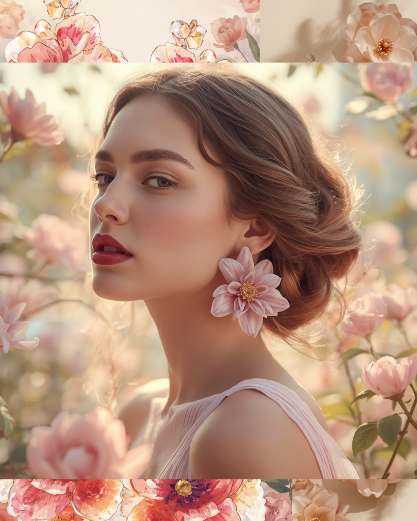 Los maxipendientes de flores se posicionan como el accesorio estrella para bodas y eventos en 2026